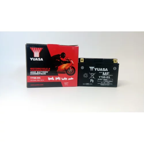 AKUMULATOR YUASA MOTOCYKLOWY YT9B-BS 12V 8Ah AKUMULATOR YUASA MOTOCYKLOWY YT9B-BS 12V 8Ah