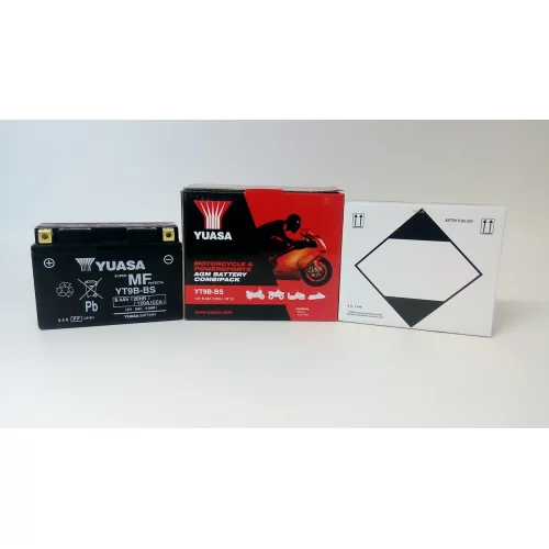 AKUMULATOR YUASA MOTOCYKLOWY YT9B-BS 12V 8Ah AKUMULATOR YUASA MOTOCYKLOWY YT9B-BS 12V 8Ah