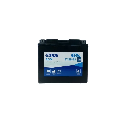 AKUMULATOR EXIDE BIKE AGM MOTOCYKLOWY ET12B-BS/YT12B-BS 12V 10AH