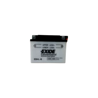 AKUMULATOR EXIDE BIKE MOTOCYKLOWY EB4L-B/YB4L-B 12V 4AH 