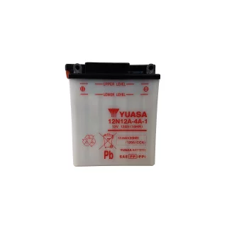 AKUMULATOR YUASA MOTOCYKLOWY 12N12A-4A-1 12V 12AH