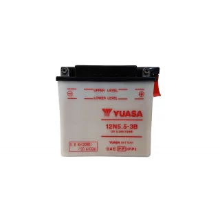 AKUMULATOR YUASA MOTOCYKLOWY 12N5.5-3B 12V 5.5AH