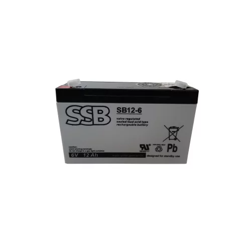 AKUMULATOR ŻELOWY 6V 12AH