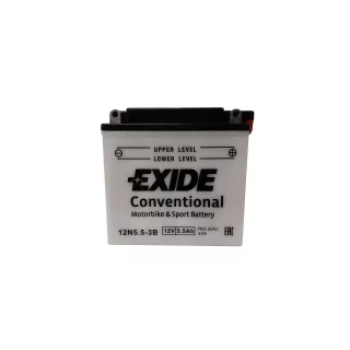 AKUMULATOR EXIDE BIKE MOTOCYKLOWY 12N5.5-3B 12V 5.5AH 45A