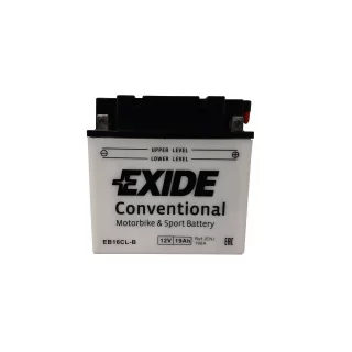 AKUMULATOR EXIDE BIKE MOTOCYKLOWY EB16CL-B/YB16CL-B 12V 19AH