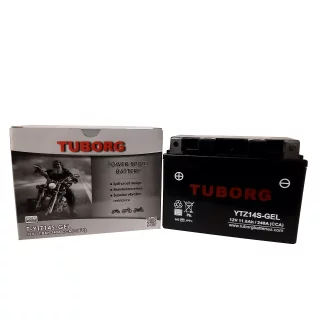 AKUMULATOR MOTOCYKLOWY TUBORG YTZ14S-GEL 12V 11.8Ah 240A