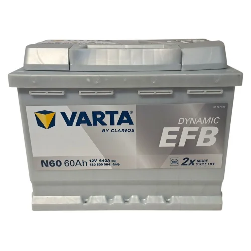 AKUMULATOR VARTA BLUE EFB 60AH 640A