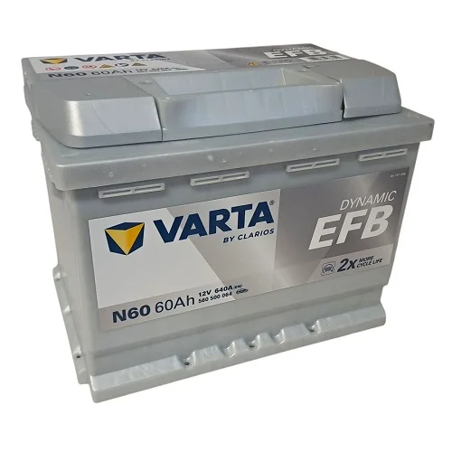 AKUMULATOR VARTA BLUE EFB 60AH 640A
