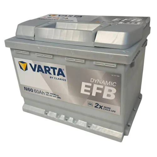 AKUMULATOR VARTA BLUE EFB 60AH 640A