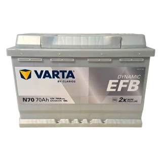 AKUMULATOR VARTA BLUE EFB 70AH 760A