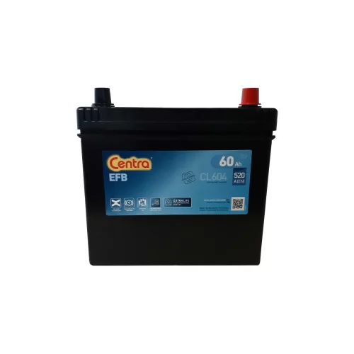 AKUMULATOR CENTRA 60Ah 520A CL604 EFB START STOP AKUMULATOR CENTRA 60Ah 520A CL604 EFB START STOP