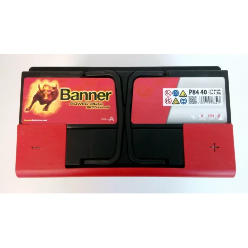 AKUMULATOR BANNER POWER BULL PROFESSIONAL 12V 84AH 760A AKUMULATOR BANNER POWER BULL PROFESSIONAL 12V 84AH 760A