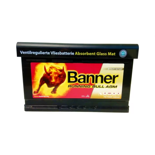AKUMULATOR BANNER RUNNING BULL AGM 12V  80AH 800A