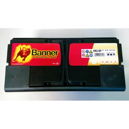 AKUMULATOR BANNER RUNNING BULL AGM 12V  92AH 850A