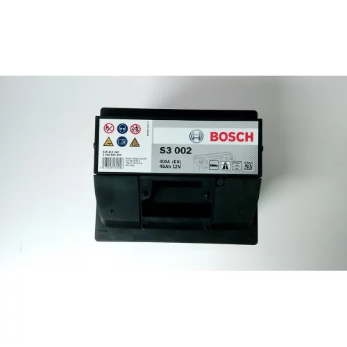 AKUMULATOR BOSCH S3 45AH 400A AKUMULATOR BOSCH S3 45AH 400A
