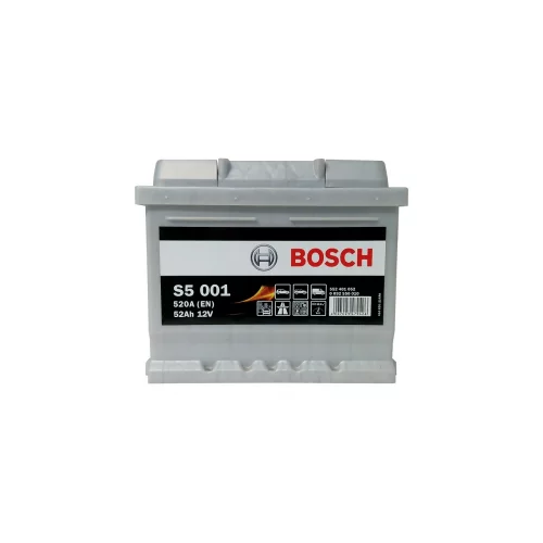 AKUMULATOR BOSCH S5 52AH 520A AKUMULATOR BOSCH S5 52AH 520A