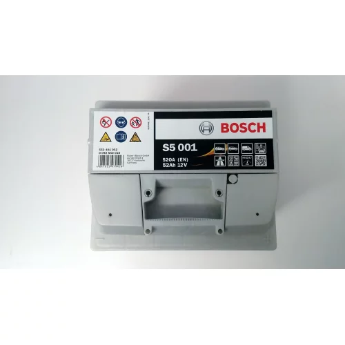 AKUMULATOR BOSCH S5 52AH 520A AKUMULATOR BOSCH S5 52AH 520A