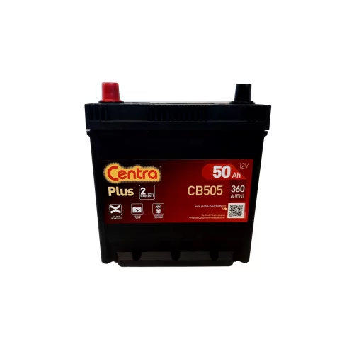 AKUMULATOR CENTRA PLUS CB505 12V 50AH 360A JAP L+