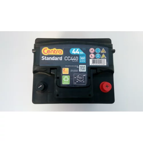 AKUMULATOR CENTRA STANDARD 44AH 360A AKUMULATOR CENTRA STANDARD 44AH 360A