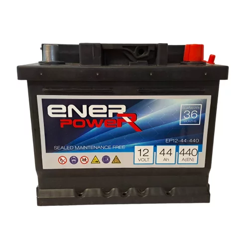 AKUMULATOR ENERPOWER 12V 44Ah 440A