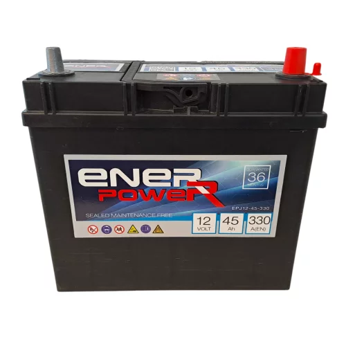 AKUMULATOR ENERPOWER 12V 45Ah 330A JAP P+ AKUMULATOR ENERPOWER 12V 45Ah 330A JAP P+