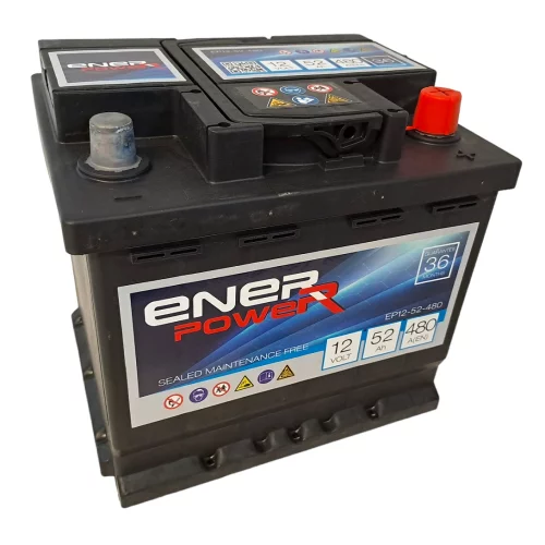 AKUMULATOR ENERPOWER 12V 52Ah 480A