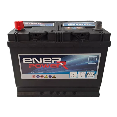 AKUMULATOR ENERPOWER 12V 70Ah 630 JAP L+