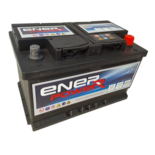 AKUMULATOR ENERPOWER 12V 72Ah 680A