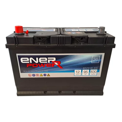 AKUMULATOR ENERPOWER 12V 95Ah 830A JAP L+ AKUMULATOR ENERPOWER 12V 95Ah 830A JAP L+