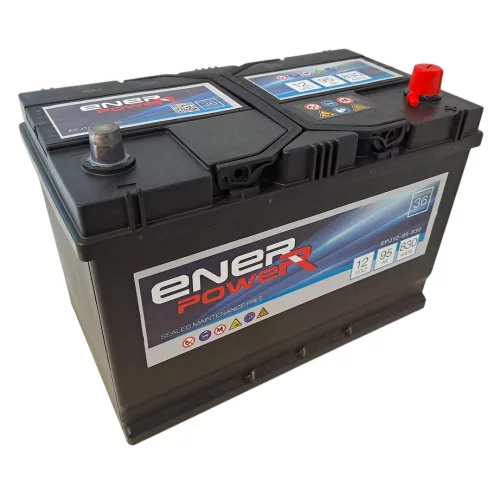 AKUMULATOR ENERPOWER 12V 95Ah 830A JAP P+