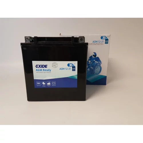 AKUMULATOR EXIDE BIKE AGM MOTOCYKLOWY SLA 12-31 YIX30L GEL 12V 30AH