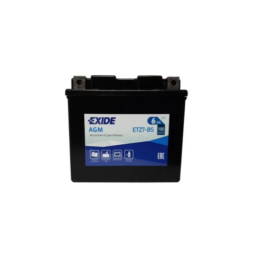 AKUMULATOR EXIDE BIKE AGM MOTOCYKLOWY ETZ7-BS/YTZ7-BS 12V 6AH