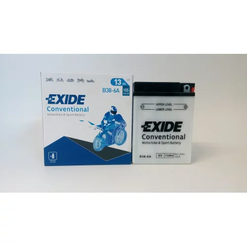 AKUMULATOR EXIDE BIKE MOTOCYKLOWY B38-6A 6V 13AH AKUMULATOR EXIDE BIKE MOTOCYKLOWY B38-6A 6V 13AH