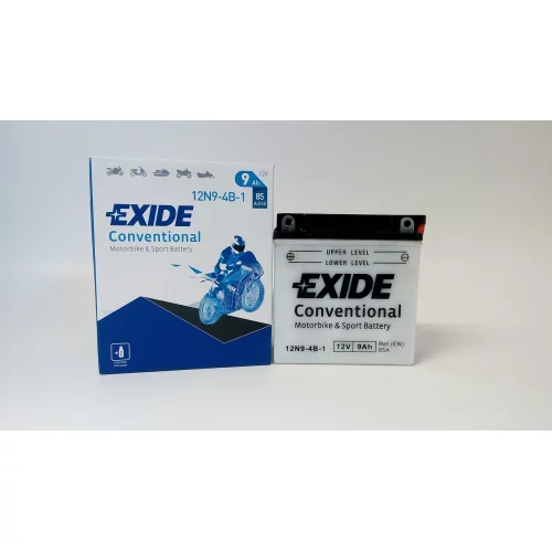 AKUMULATOR EXIDE BIKE MOTOCYKLOWY 12N9-4B-1 12V 9AH 
