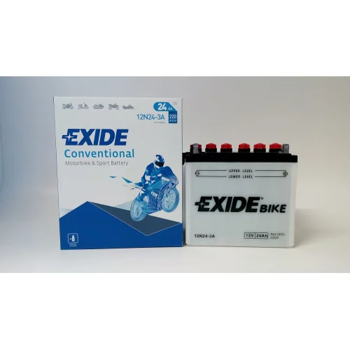AKUMULATOR EXIDE KOSIARKA/MOTOCYKL 12N24-3A 12V 24AH
