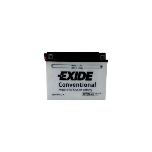 AKUMULATOR EXIDE BIKE MOTOCYKLOWY E50-N18L-A/Y50-N18L-A 12V 20AH 
