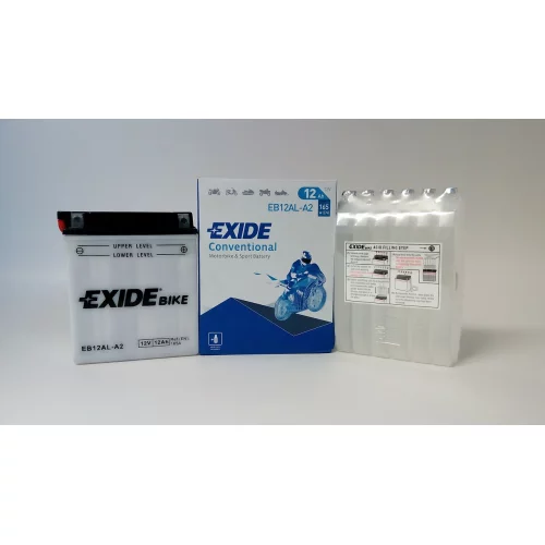 AKUMULATOR EXIDE BIKE MOTOCYKLOWY EB12AL-A2/YB12AL-A2 12V 12AH 