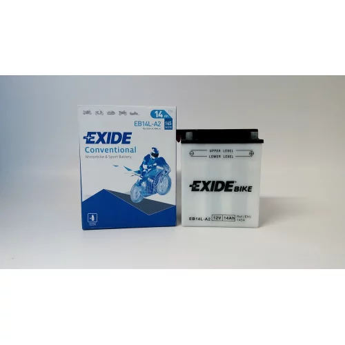 AKUMULATOR EXIDE BIKE MOTOCYKLOWY EB14L-A2/YB14L-A2 12V 14AH 