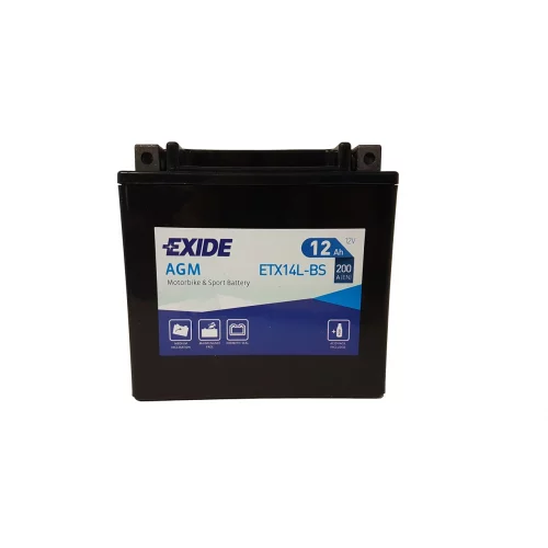 AKUMULATOR EXIDE BIKE MOTOCYKLOWY ETX14L-BS/YTX14L-BS 12V 12AH 