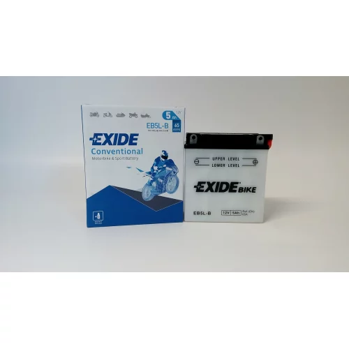 AKUMULATOR EXIDE BIKE MOTOCYKLOWY EB5L-B/YB5L-B 12V 5AH