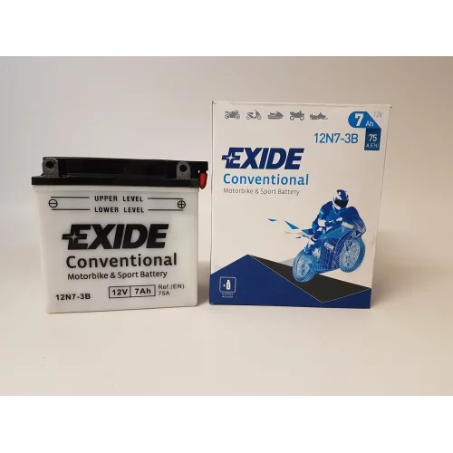 AKUMULATOR EXIDE BIKE MOTOCYKLOWY 12N7-3B 12V 7AH