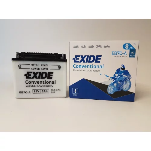 AKUMULATOR EXIDE BIKE MOTOCYKLOWY EB7C-A/YB7C-A 12V 8AH