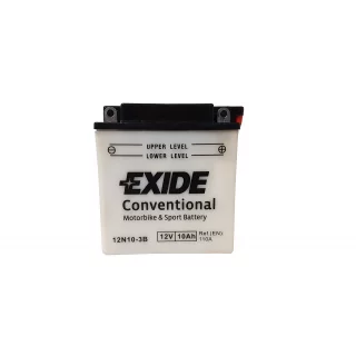 AKUMULATOR EXIDE BIKE MOTOCYKLOWY 12N10-3B 12V 10AH