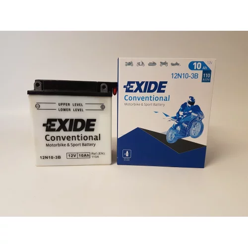 AKUMULATOR EXIDE BIKE MOTOCYKLOWY 12N10-3B 12V 10AH AKUMULATOR EXIDE BIKE MOTOCYKLOWY 12N10-3B 12V 10AH