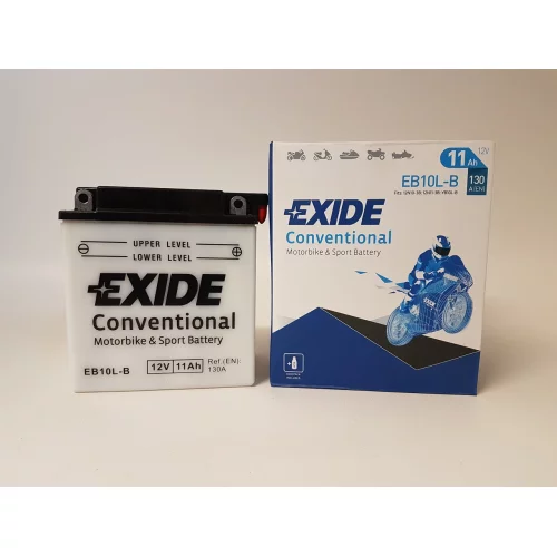 AKUMULATOR EXIDE BIKE MOTOCYKLOWY EB10L-B/YB10L-B 12V 11AH