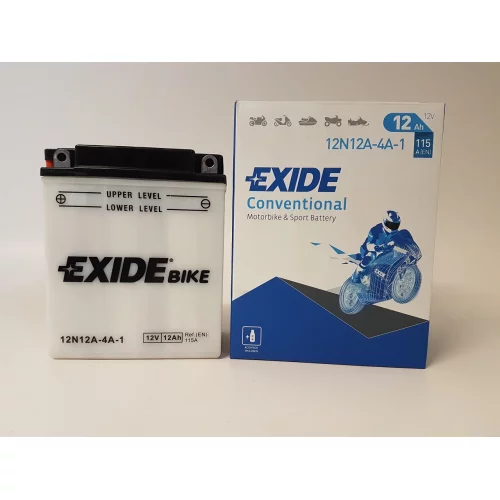 AKUMULATOR EXIDE BIKE MOTOCYKLOWY 12N12A-4A-1 12V 12AH AKUMULATOR EXIDE BIKE MOTOCYKLOWY 12N12A-4A-1 12V 12AH