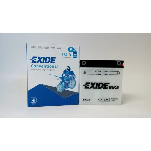 AKUMULATOR EXIDE BIKE MOTOCYKLOWY EB9-B/YB9-B 12V 9AH 