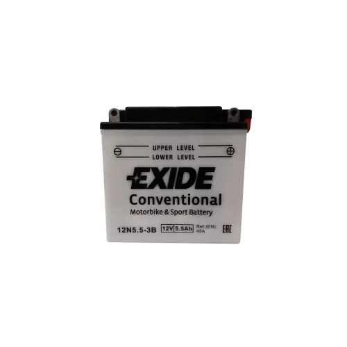 AKUMULATOR EXIDE BIKE MOTOCYKLOWY 12N5.5-3B 12V 5.5AH 45A