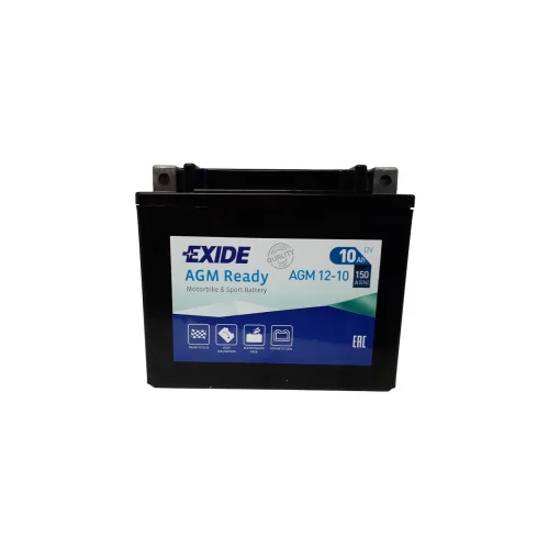 AKUMULATOR EXIDE BIKE MOTOCYKLOWY AGM 12-10 12V 10AH AKUMULATOR EXIDE BIKE MOTOCYKLOWY AGM 12-10 12V 10AH