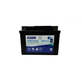 AKUMULATOR EXIDE BIKE MOTOCYKLOWY AGM 12-4 12V 3AH